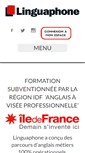 Mobile Screenshot of linguaphone.fr